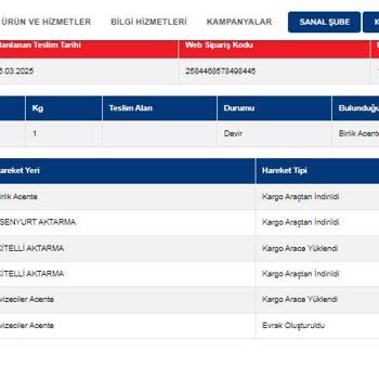 Sürat Kargo'da Bekleyen Paket Sorunu