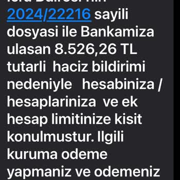 Türkiye Sigorta'nın İcra Sürecinde Bilgilendirme Eksikliği