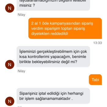 Migros Sanal Market'te İptal Edilen Sipariş Ve Müşteri Hizmetleri Sorunu