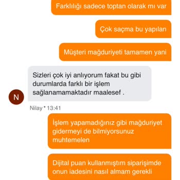 Migros Sanal Market'te İptal Edilen Sipariş Ve Müşteri Hizmetleri Sorunu