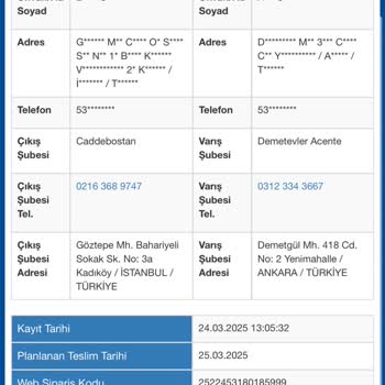 Kargo Teslim Edilmiyor, Şube İletişime Geçmiyor