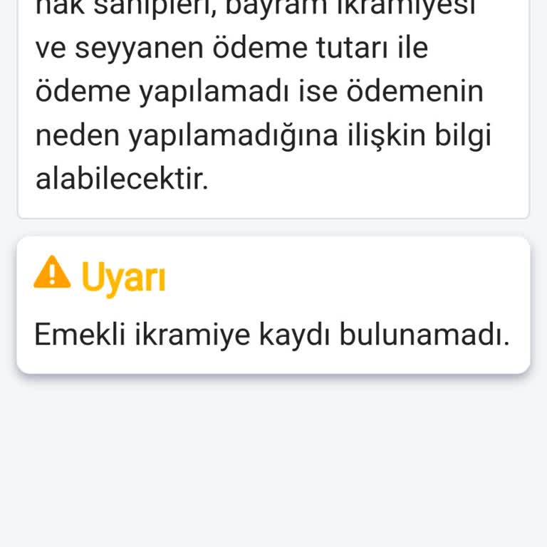 Emekli İkramiye Kaydım Neden Kayboldu?