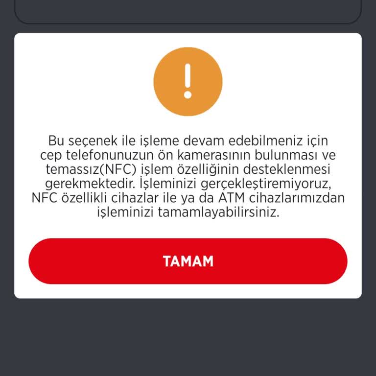 NFC Eksikliği Yüzünden Mobil Bankacılık Mağduriyeti