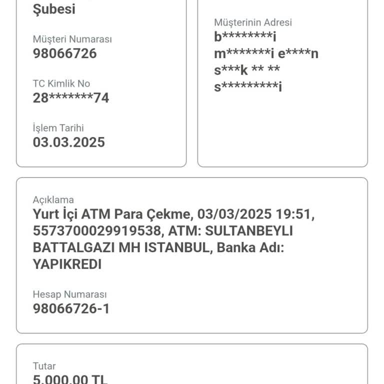 ATM'de Kaybolan Para Ve İlgisizlik