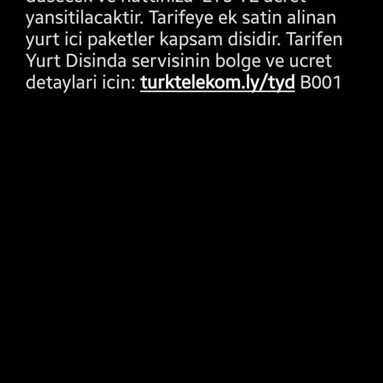 Yanlışlıkla Açılan Arama İçin Haksız Ücretlendirme