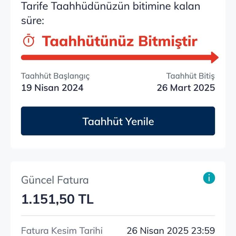 Türk Telekom'dan Yüksek Fatura Ve Yetersiz Müşteri Hizmetleri Sorunu