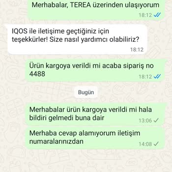 İletişim Kurulamayan Sipariş Sorunu