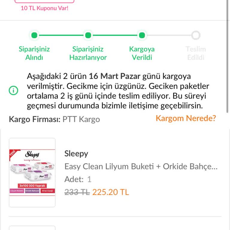 Trendyol'da Kayıp Sipariş Ve İlgisiz Satıcı