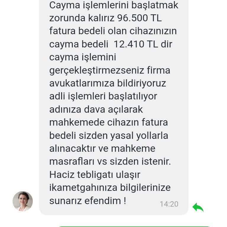 IMEI Kaydı İçin Para Talebi