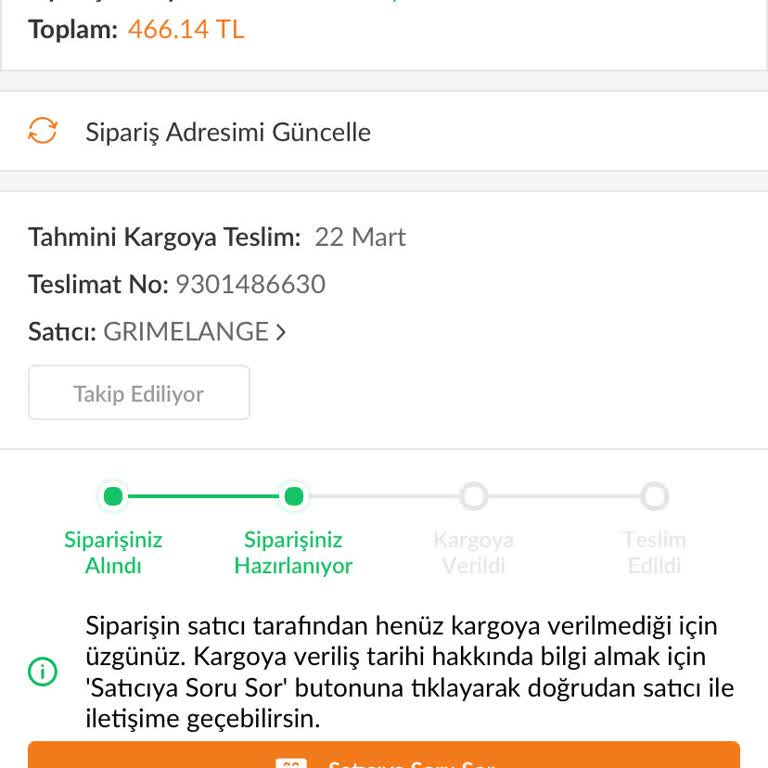 Sipariş Gecikmesi Ve Yanıtsız Kalan Müşteri Hizmetleri