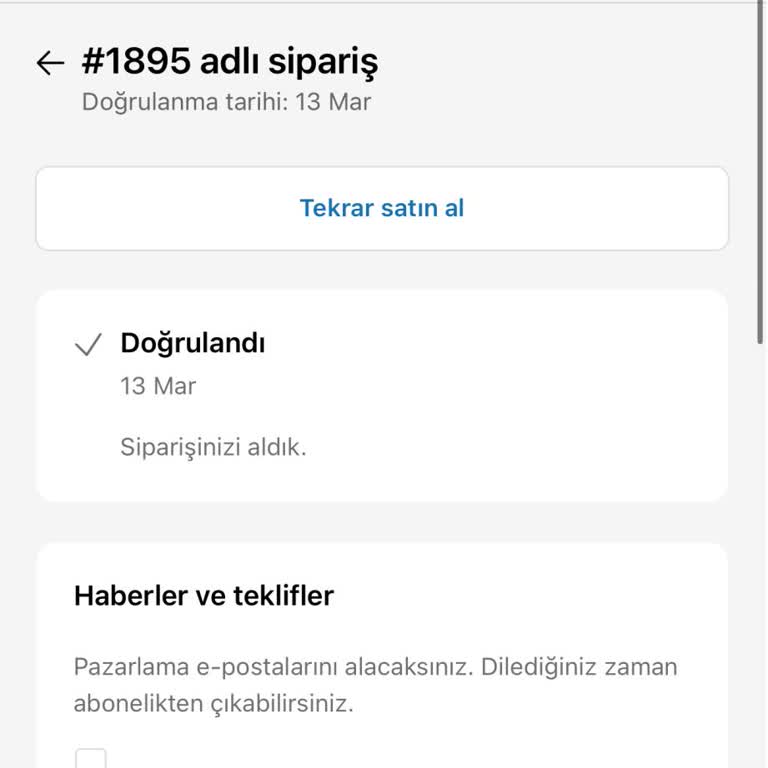 Sipariş Verdim, Ne Ürün Var Ne Yanıt!