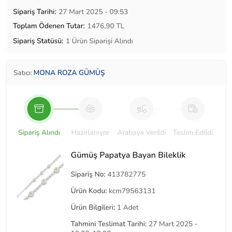 Çiçek Sepeti Teslimatında Hayal Kırıklığı