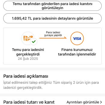 Temu'da Yanlışlıkla Kesilen Ücretin İadesi Sorunu