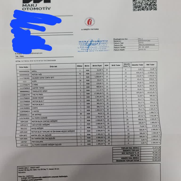 Aldığım Araçta Yağ Eksiltme Sorunu