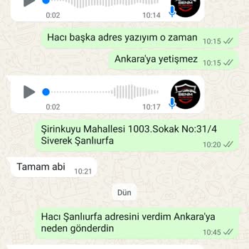 Yanlış Adrese Teslimat Ve Gecikme Sorunu