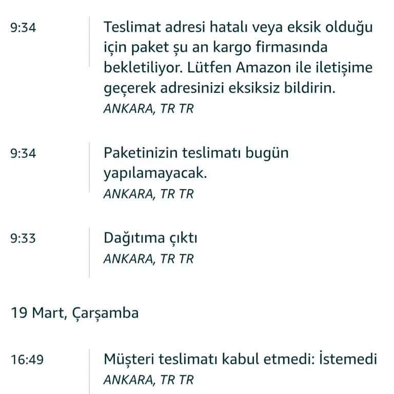 Amazon İade Süreçleri Ve Yaşanan Sorunlar