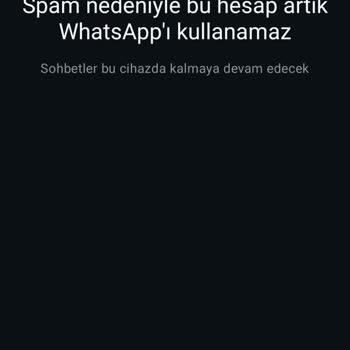 WhatsApp Hesabının Aniden Kapatılması: İş Seyahati Planlamasında Yaşanan Beklenmedik Engeller