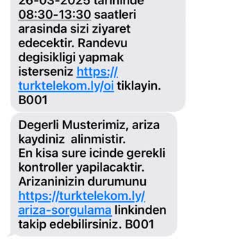 Türk Telekom Tivibu Teknik Servis Randevu Sorunu