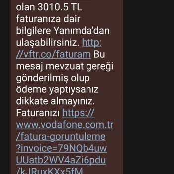 Vodafone Pay Kesintileri Ve Yanıltıcı Faturalarla Mücadele
