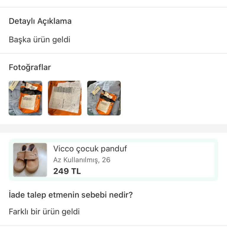 Dolap Yanlış Ürün Teslimatı Ve İletişim Sorunu: Bayram Öncesi Mağduriyet