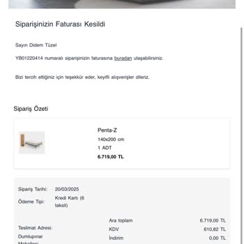 Teslimat Sorunu Ve İletişim Eksiklikleri