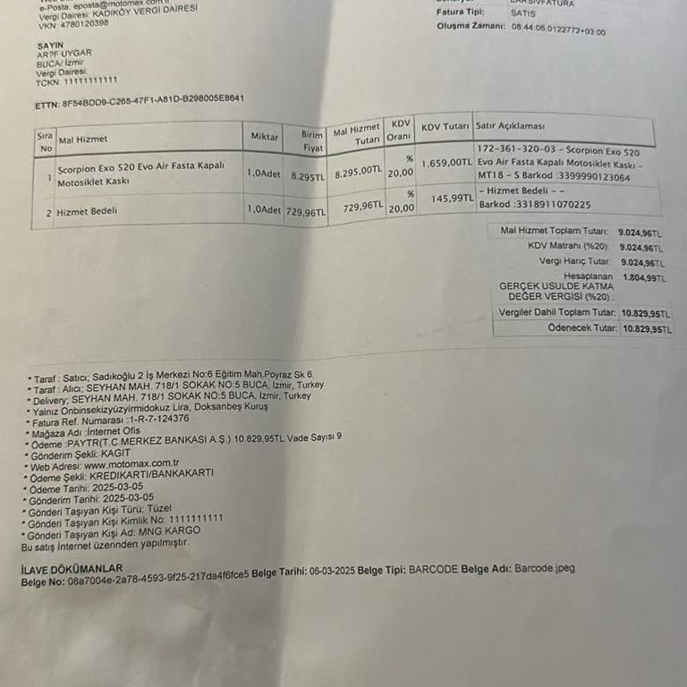 Motomax'ta Kask Değişiminde Hayal Kırıklığı