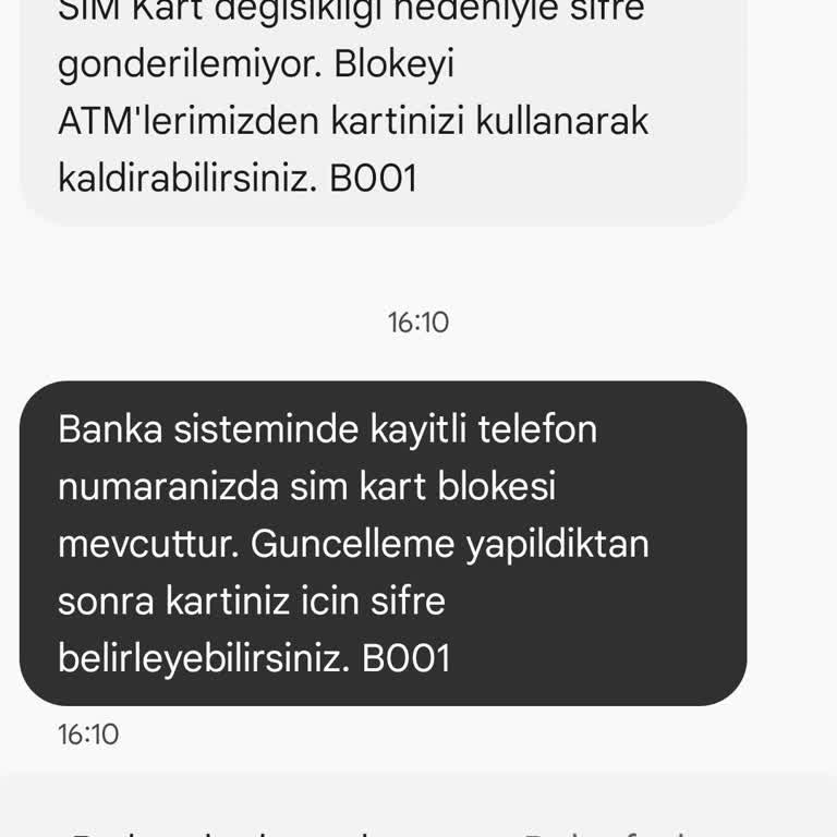 Sim Kart Bloke Kaldırma Çilesi Ve Müşteri Hizmetleri Engeli