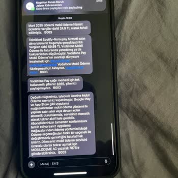 Vodafone'un Haksız Abonelik Ve Ücretlendirme Sorunu