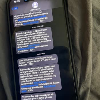 Vodafone'un Haksız Abonelik Ve Ücretlendirme Sorunu