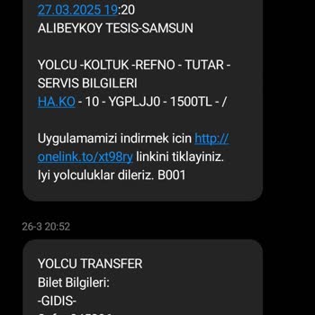 Koltuk Numarası Değişikliği Mağduriyeti