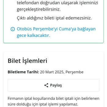 Otobüs Kazası Ve İptal Edilemeyen Bilet Sorunu