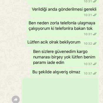 Akordiyon Kapı Siparişi Kargoya Verilmiyor