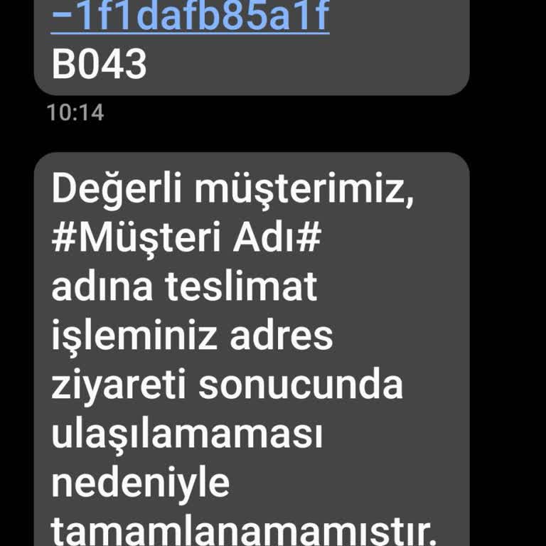 Özel Numara Teslimatında Kurye Sorunu Ve Müşteri Hizmetlerine Ulaşamama