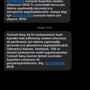 Modem İade Sorunu Ve Yanıltıcı Bilgilendirme