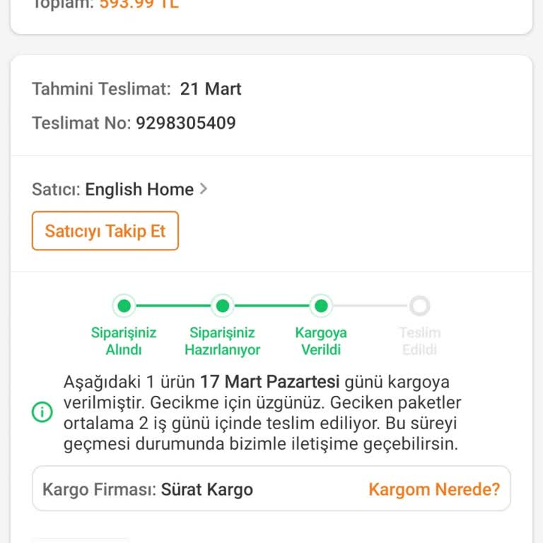 Sürat Kargo Diyarbakır Şubesi'nde Kayıp Kargo Sorunu