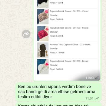 Hepsi Moda'dan Eksik Ürün Ve Ulaşılamayan Müşteri Hizmetleri
