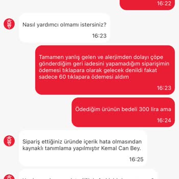 Yanlış Sipariş Ve Eksik İade: 240 Lira İçin Ne Yapmalı