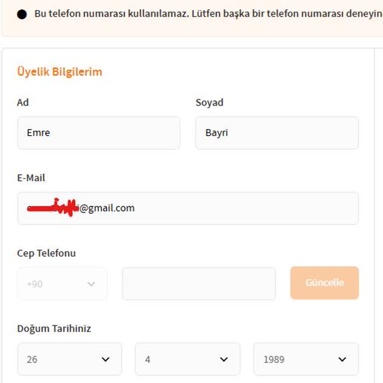 Trendyol'da Telefon Numarası Sorunu Ve Destek Eksikliği