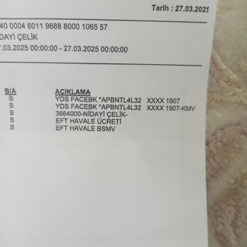 İzinsiz Hesap Hareketleri Ve Kişisel Veri İhlali