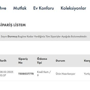 Kadınlar Günü İndirimiyle Aldığım Kahve Makinesi Gönderilmiyor