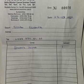 Kırılan Bileklik Ve Yetersiz Bilgilendirme