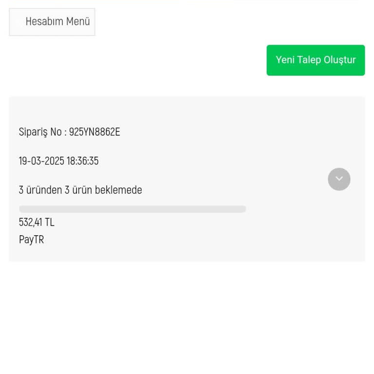 İptal Edilemeyen Sipariş Ve Yetersiz Müşteri Hizmetleri