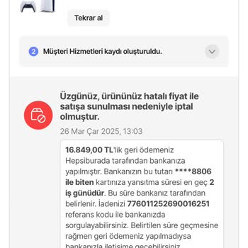 Yanlış Fiyat İptali Ve Çelişkili Gerekçelerle Mağduriyet