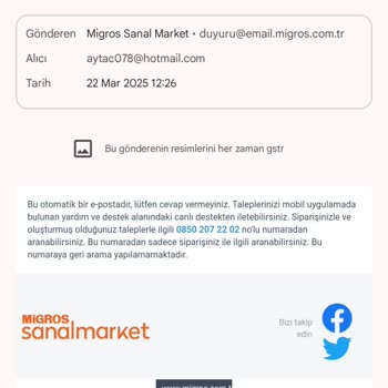 Migros Üyeliğim Silindi, Puanlarım Kayboldu