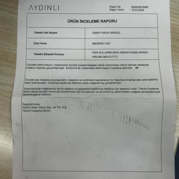 Ayakkabı Kalitesizliği Ve Müşteri Hizmetleri Hayal Kırıklığı