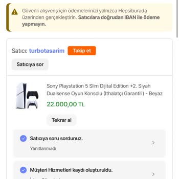Geciken Sipariş Ve İlgisiz Müşteri Hizmetleri