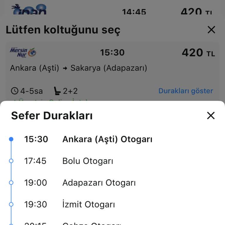 Rahatsız Edici Yolculuk Deneyimi Ve Belirtilmeyen Mola Süresi