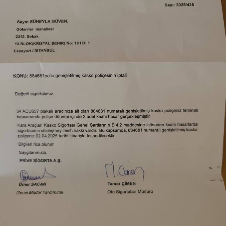 Prive Sigorta İle Kasko Sorunu