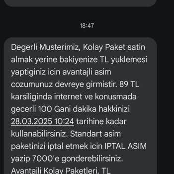 Vodafone'dan Beklenmedik Ekstra Ücret Kesintisi