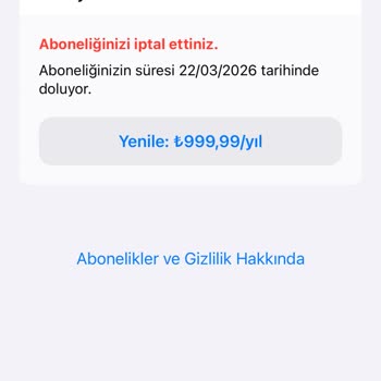Abonelik İptaline Rağmen Ücret Çekme Sorunu